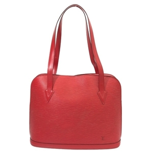 Louis Vuitton Louis Vuitton Bealk Bag M52287 Lucu Leather (с гравировкой логотипа LV) Castillian Red Vi0946 Сумка Epi