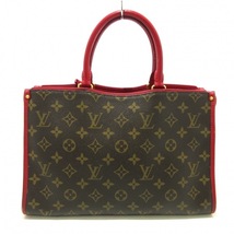 ルイヴィトン LOUIS VUITTON ハンドバッグ M43433 ポパンクールPM モノグラム・キャンバス×カーフレザー ルージュ レディース DU4167_画像3