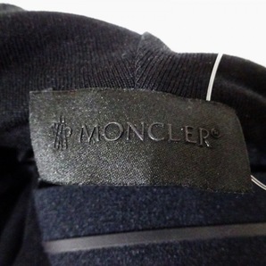 モンクレール MONCLER パーカー サイズS MAGLIA APERTA 黒 メンズ 長袖 美品 トップスの画像3