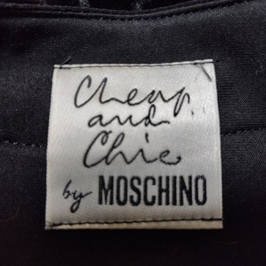 モスキーノ チープ&シック MOSCHINO CHEAP&CHIC カーディガン サイズB 82'T 164 - 黒 レディース 長袖/ビジュー トップスの画像3