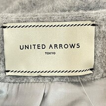 ユナイテッドアローズ UNITED ARROWS サイズ40 M - グレー レディース 長袖/冬 コート_画像3