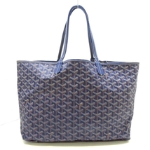 ゴヤール GOYARD トートバッグ サンルイPM コーティングキャンバス ネイビー レディース SAR020119 バッグ_画像1