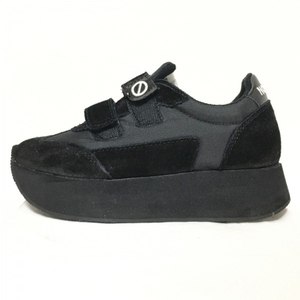  No Name NONAME sneakers 35 - suede × chemistry fiber black lady's insole removal possible beautiful goods shoes 