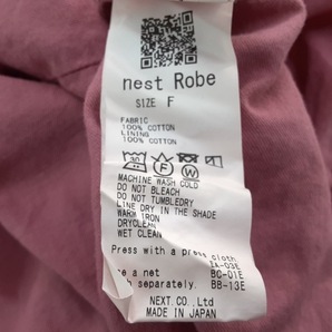 ネストローブ nest Robe サイズF - ピンク レディース 長袖/秋/春 コートの画像5