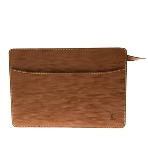 ルイヴィトン LOUIS VUITTON セカンドバッグ M52528 ポシェット・オム レザー（LVロゴの刻印入り） ジパングゴールド SR0927 バッグ エピ