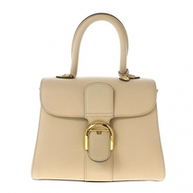 デルボー DELVAUX ハンドバッグ AA0569AAU022CDO ブリヨンPM ロデオグレインカーフレザー デューン（ベージュ） バッグ_画像1