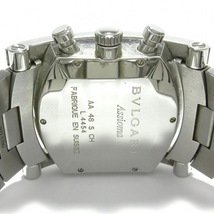 BVLGARI(ブルガリ) 腕時計 アショーマクロノグラフ AA48SCH メンズ SS/クロノグラフ ダークネイビー_画像3