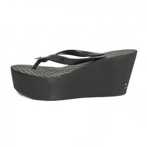 Anteprima ANTEPRIMA sandals M - Raver black lady's Wedge sole shoes 