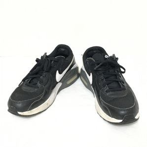 ナイキ NIKE スニーカー 23.5 CD5432-003 エア マックス エクシー 合皮×化学繊維 黒×白 レディース 靴の画像2