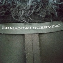 エルマノシェルビーノ ERMANNO SCERVINO サイズ40 M - 黒 レディース 長袖/秋/冬 コート_画像3