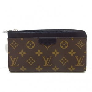 ルイヴィトン LOUIS VUITTON 長財布 M69407 ジッピードラゴンヌ モノグラム・キャンバス モノグラムマカサー RFID確認済み。 美品 財布