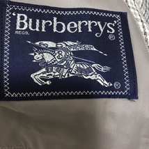 バーバリーズ Burberry's - アイボリー×ベージュ×ダークブラウン メンズ 長袖/チェック柄/肩パッド/春/秋 ジャケット_画像3