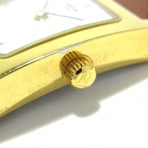 HERMES(エルメス) 腕時計 Hウォッチ HH1.201 レディース ゴールド金具/□F 白の画像8