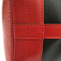 ルイヴィトン LOUIS VUITTON ショルダーバッグ M44017 ノエ レザー（LVロゴの刻印入り） バイカラー(ノワール×カスティリアンレッド) エピ_画像7