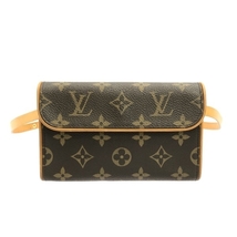 ルイヴィトン LOUIS VUITTON ウエストポーチ M51855 ポシェットフロランティーヌ モノグラム・キャンバス FL0061 美品 バッグ モノグラム_画像1