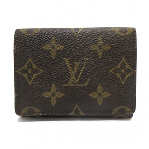 ルイヴィトン LOUIS VUITTON 名刺入れ M62920 アンヴェロップ・カルト ドゥ ヴィジット モノグラム・キャンバス CA0023 財布 モノグラム