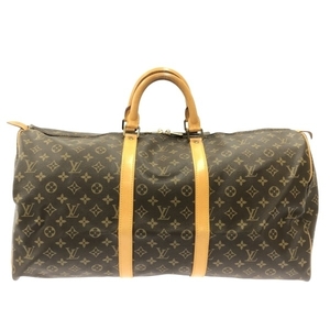 ルイヴィトン LOUIS VUITTON ボストンバッグ M41424 キーポル55 モノグラム・キャンバス 853SD バッグ モノグラム