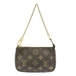 ルイヴィトン LOUIS VUITTON ハンドバッグ M58009 ミニポシェットアクセソワール モノグラム・キャンバス - FL1016 バッグ モノグラム