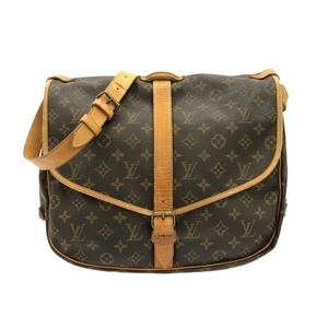 ルイヴィトン LOUIS VUITTON ショルダーバッグ M42254 ソミュール35 モノグラム・キャンバス - AR0950 バッグ モノグラム