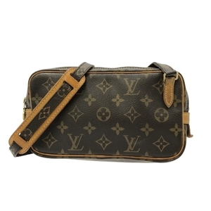 ルイヴィトン LOUIS VUITTON ショルダーバッグ M51828 ポシェットマルリーバンドリエール モノグラム・キャンバス - DU0014 バッグ