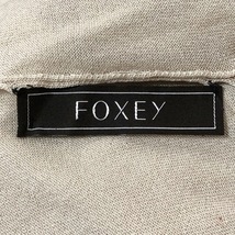 フォクシー FOXEY カーディガン サイズ40 M - ベージュ レディース 長袖 トップス_画像3