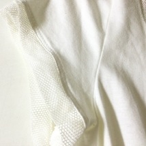 ポールカ PAULEKA サイズ36 S - 白×黒 レディース クルーネック/半袖/ロング ワンピース_画像6