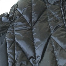 プラダ PRADA ダウンジャケット サイズ38 S - 黒 レディース 長袖/ジップアップ/冬 ジャケット_画像6