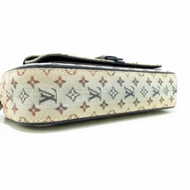 ルイヴィトン LOUIS VUITTON ショルダーバッグ M92217 ジュリエットMM コットン・レザー ブルー TH0072 バッグ モノグラムミニ_画像4