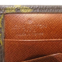 ルイヴィトン LOUIS VUITTON Wホック財布 190 ポルトモネビエ(旧型) モノグラム・キャンバス 8904AN 財布 モノグラム_画像5