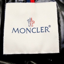 モンクレール MONCLER ダウンジャケット サイズ0 XS LAICHE 黒 レディース 長袖/フェイクファー/冬 美品 ジャケット_画像3