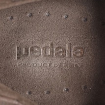 ペダラ pedala フラットシューズ 23 - レザー ダークブラウン レディース 靴_画像5