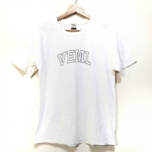 ヴェルメイユ パー イエナ VERMEIL par iena 半袖Tシャツ - 白×黒 レディース クルーネック トップス