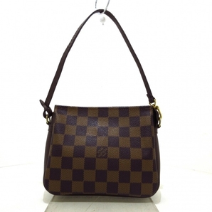 ルイヴィトン LOUIS VUITTON ハンドバッグ N51982 トゥルースメイクアップ ダミエキャンバス エベヌ SP0051 バッグ ダミエの画像1