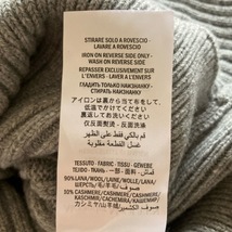 アレキサンダーマックイーン ALEXANDER McQUEEN チュニック サイズM - グレー レディース クルーネック/長袖/ニット ワンピース_画像4