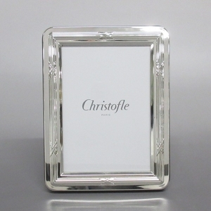 クリストフル Christofle - 金属素材×ガラス シルバー×クリア フォトフレーム 小物