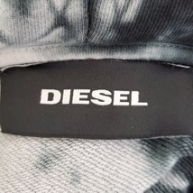 ディーゼル DIESEL パーカー サイズM - 黒×グレー×マルチ メンズ 長袖/スカル トップス_画像3