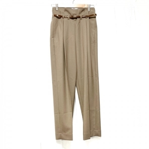  Brunello Cucinelli BRUNELLO CUCINELLI pants size I36 S dark brown lady's bottoms 