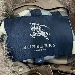 バーバリーロンドン Burberry LONDON サイズ40 L - ブラウン レディース コートの画像3