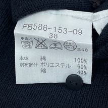 バーバリーブルーレーベル Burberry Blue Label ノースリーブセーター/ニット サイズ38 M - 黒 レディース トップス_画像4