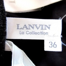 ランバン LANVIN ロングスカート サイズ36 S - ダークグレー レディース プリーツ ボトムス_画像3