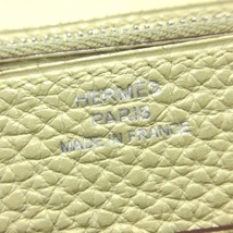 エルメス HERMES 長財布 ドゴンGM トリヨンクレマンス パルシュマン シルバー金具 □L 財布_画像5