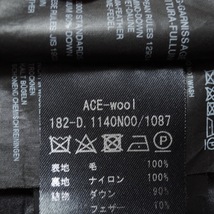 デュベティカ DUVETICA ダウンコート サイズ38 S ACE-wool ダークネイビー レディース 長袖/冬 コート_画像6