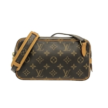 ルイヴィトン LOUIS VUITTON ショルダーバッグ M51828 ポシェットマルリーバンドリエール モノグラム・キャンバス - DU1013 バッグ_画像1