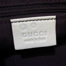 グッチ GUCCI ハンドバッグ 355772 バンブー グッチシマ レザー アイボリー バッグ_画像7