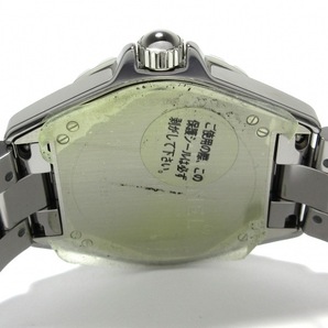 CHANEL(シャネル) 腕時計■美品 J12 クロマティック H2934 メンズ SS/チタンセラミック/回転ベゼル シルバー×グレーの画像3