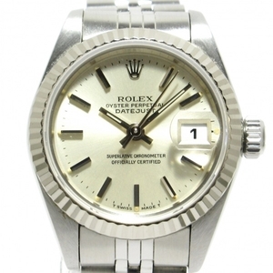 ROLEX(ロレックス) 腕時計 デイトジャスト 69174 レディース SS×K18WG/20コマ シルバー