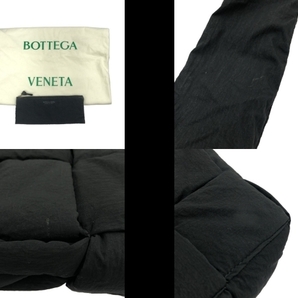 ボッテガヴェネタ BOTTEGA VENETA ショルダーバッグ 628951 ザ・パデッド テック カセット ナイロン 黒 バッグの画像10