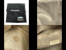 シャネル CHANEL ハンドバッグ - キャビアスキン アイボリー ココマーク/パンチング/シルバー金具 9番台 バッグ_画像10