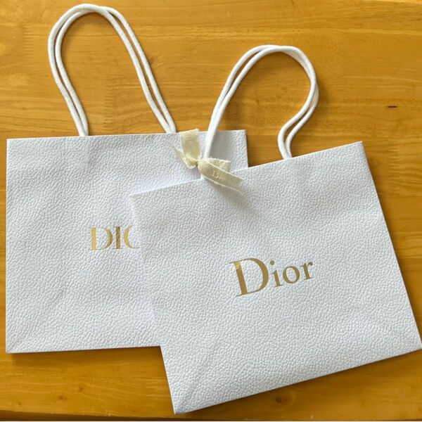 Diorショッパー2枚