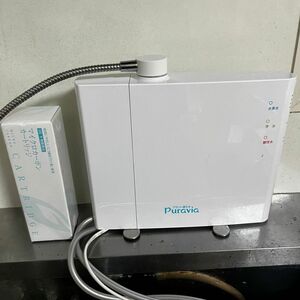 電解水素水生成器 TRIM ION Smart (トリムイオン スマート) 水素水 浄水器　プラヴィア　カートリッジ付き